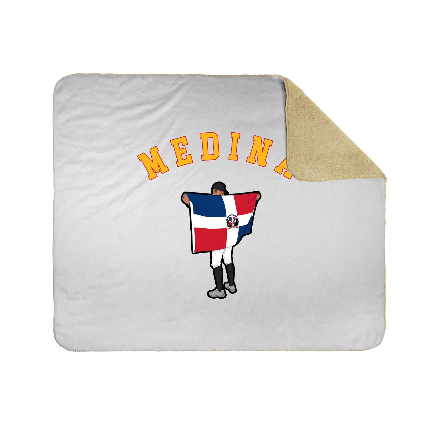 Throw Blanket — Shirsey Arch in White