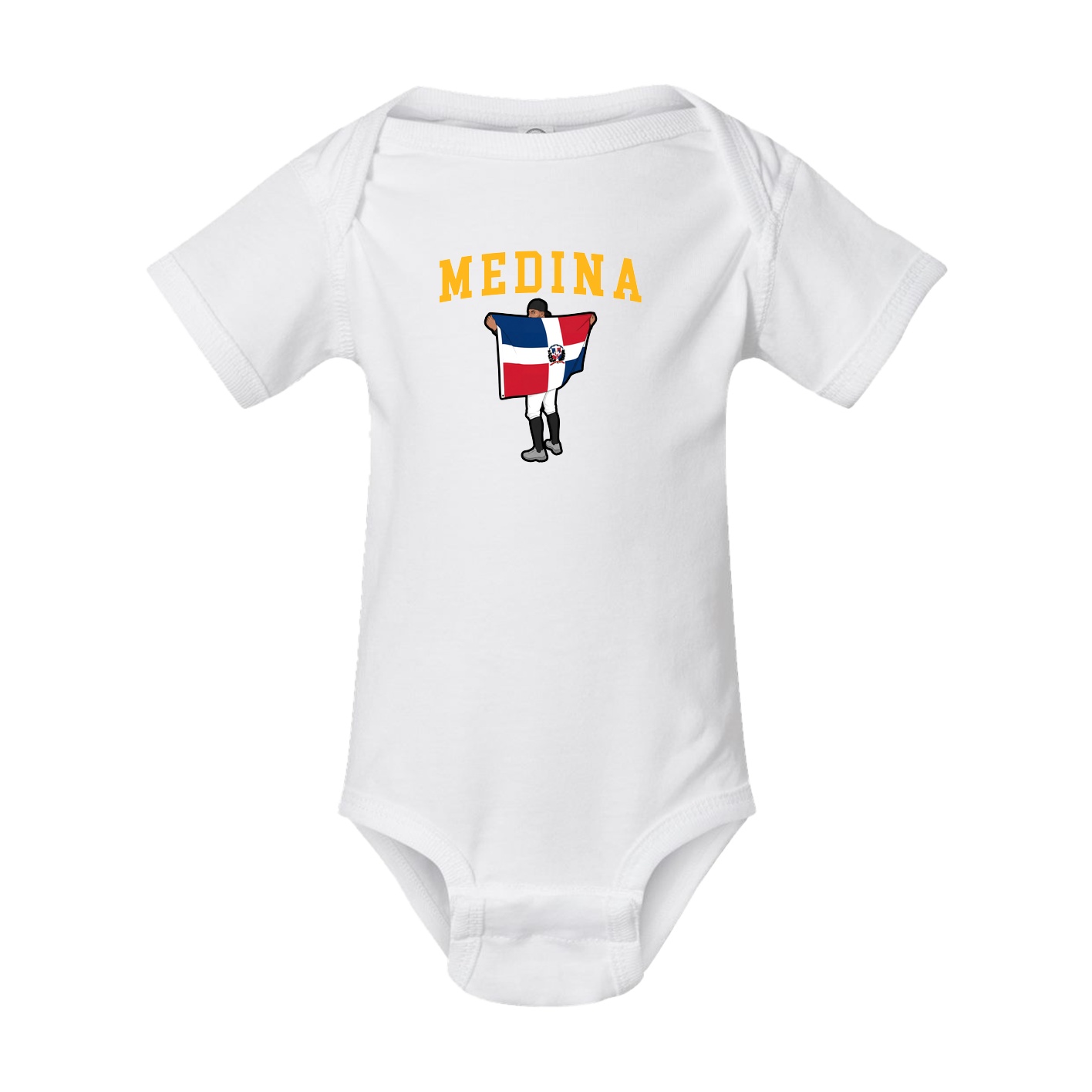 Baby Onesie — Shirsey in White