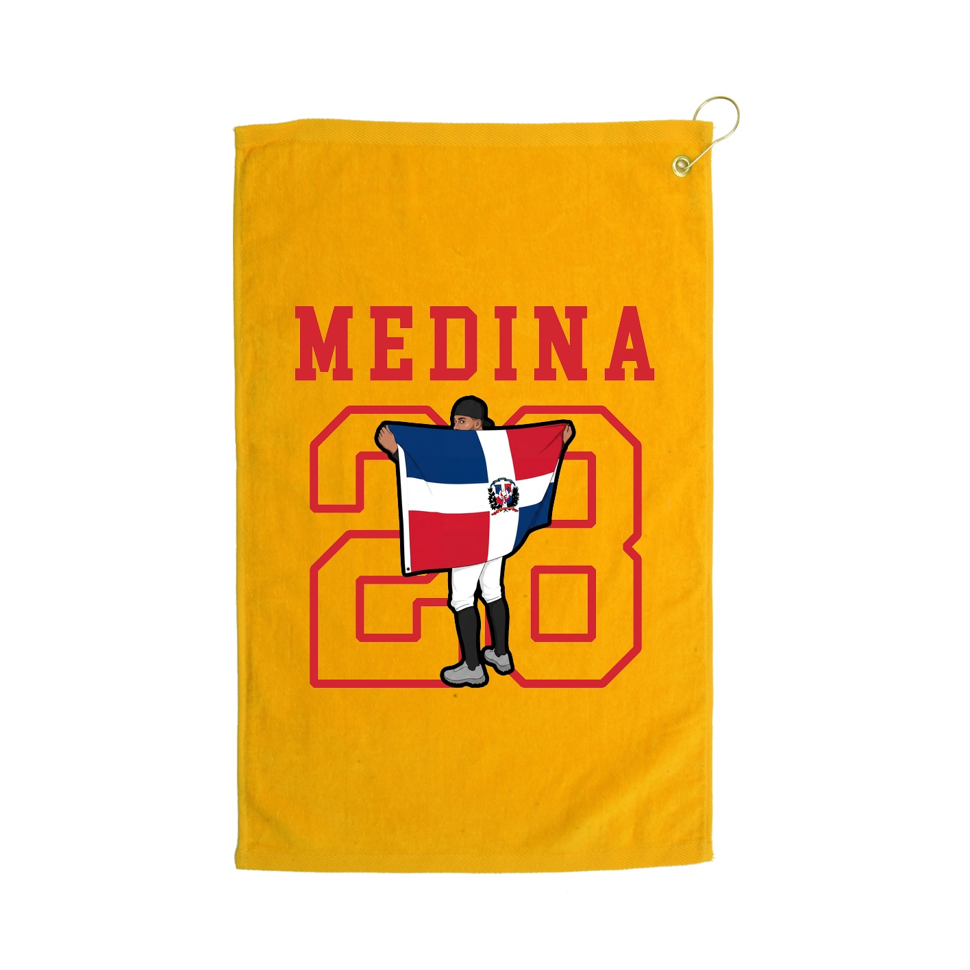 Golf Towel — Shirsey in Gold