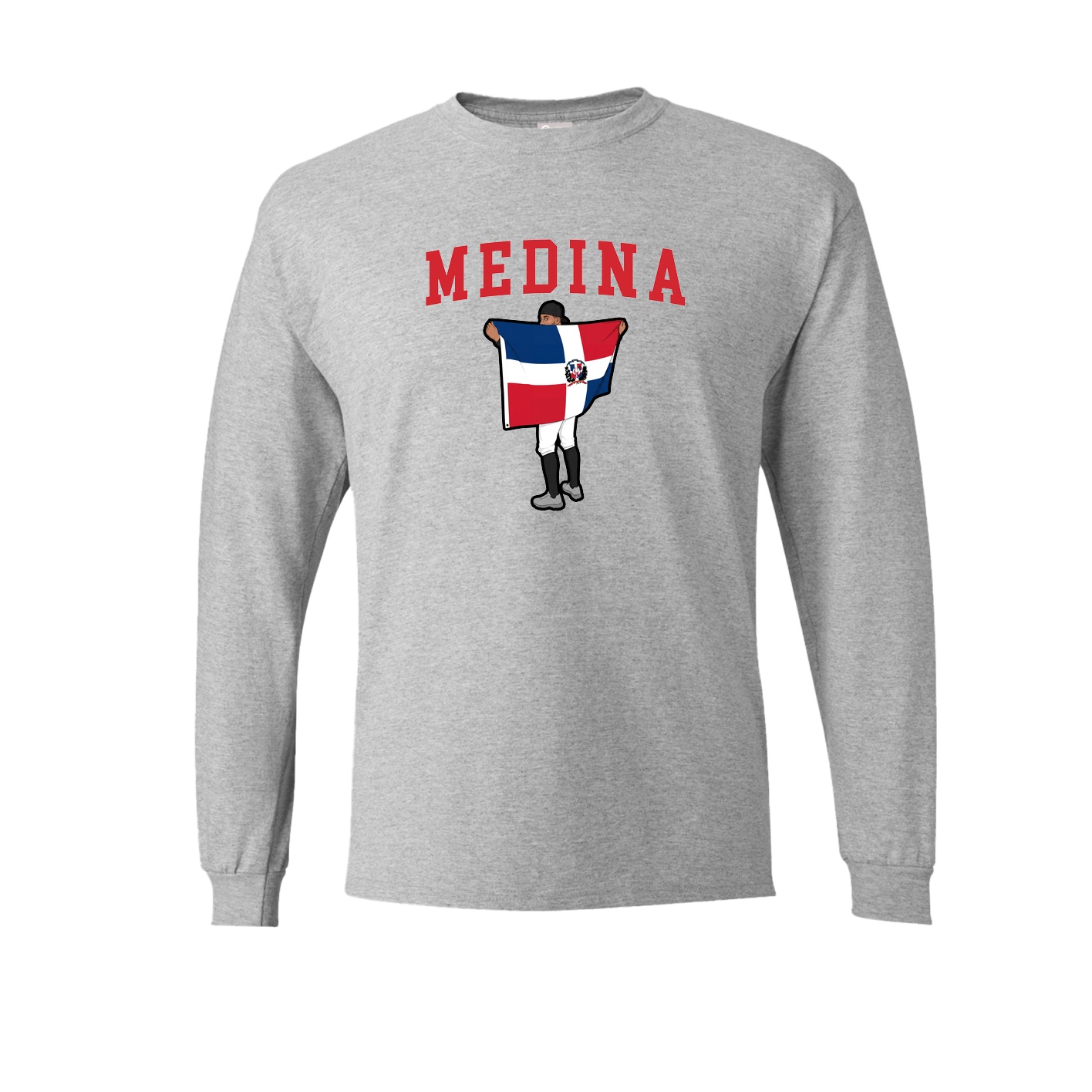 Long Sleeve Tee — Shirsey in Grey