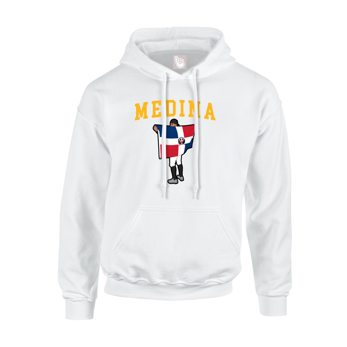 Hoodie — Shirsey in White