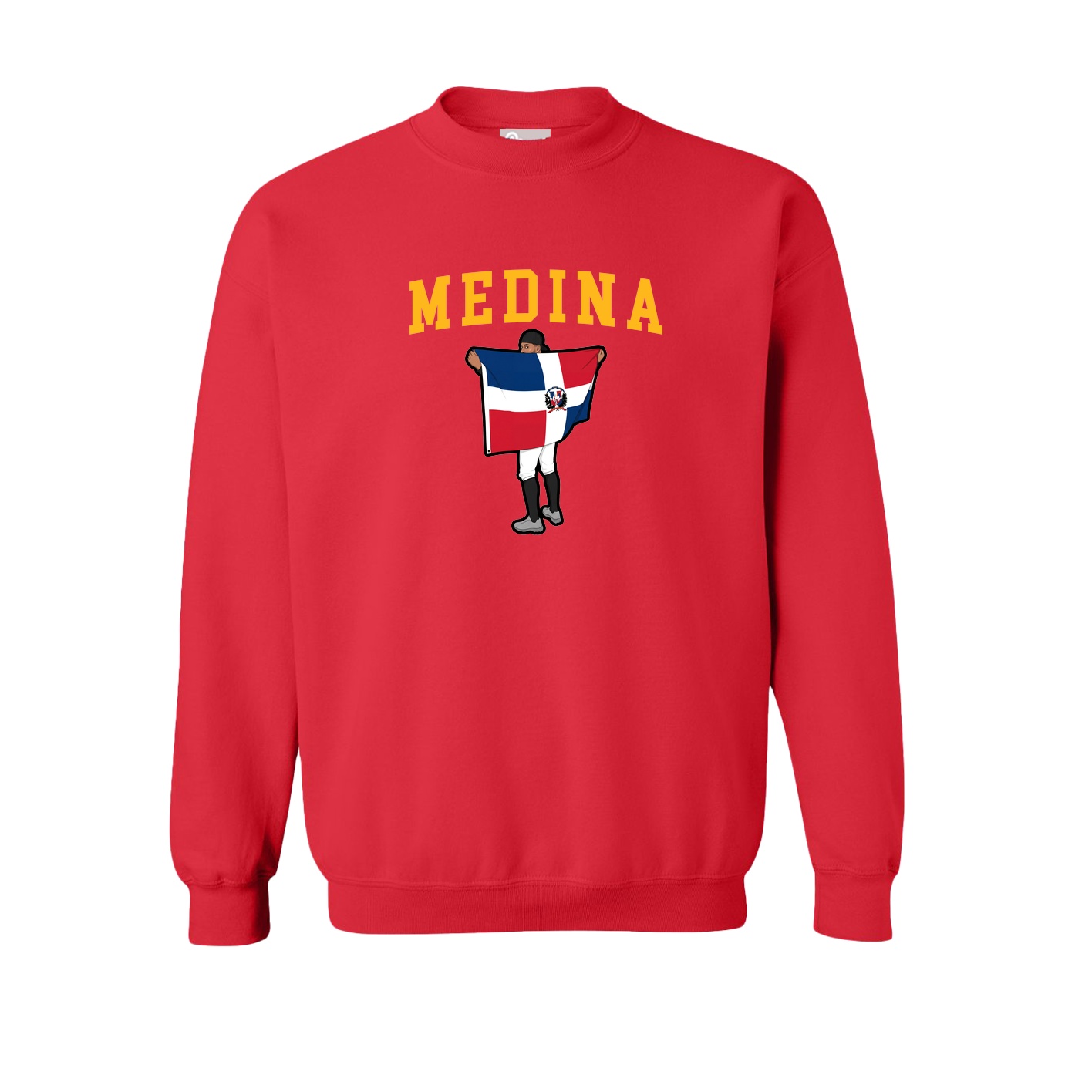Fleece Crew — Shirsey in Red