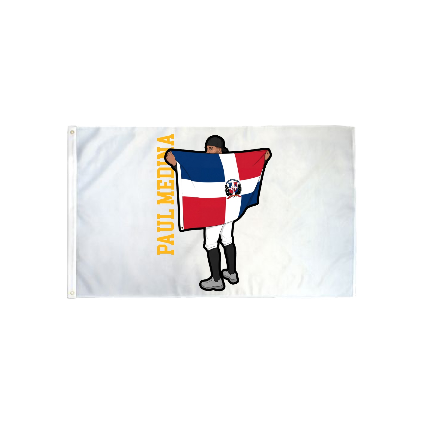 3x5 Flag — Name Vertical in Classic