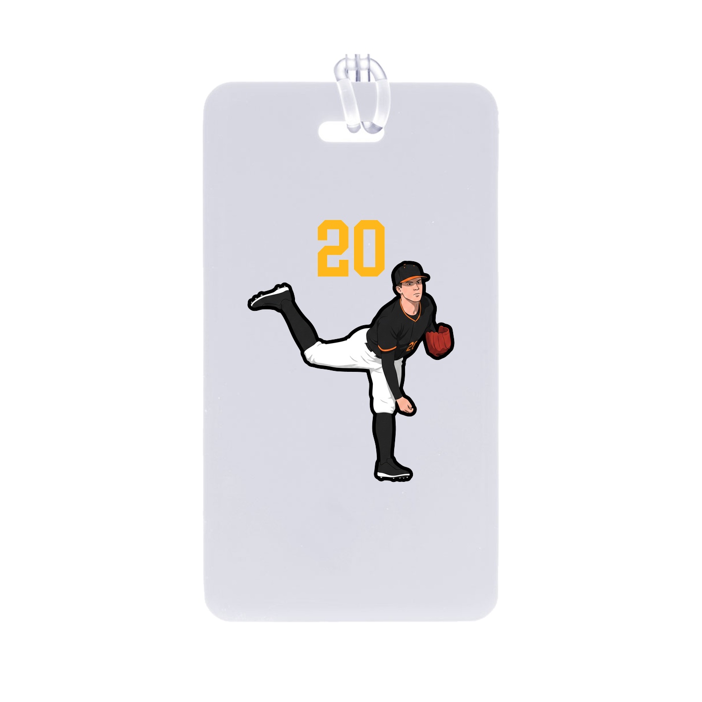 Bag Tag — Number Top in Classic