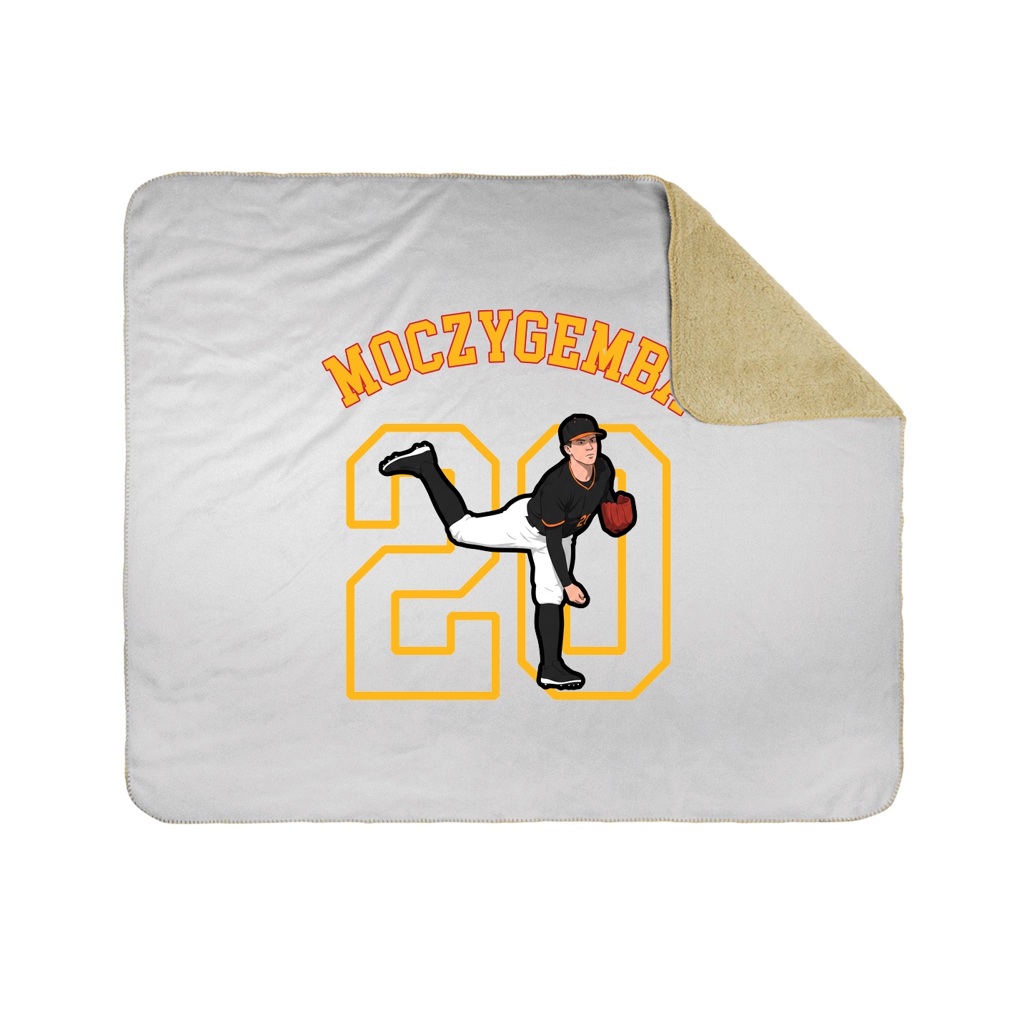 Throw Blanket — Shirsey Arch in White