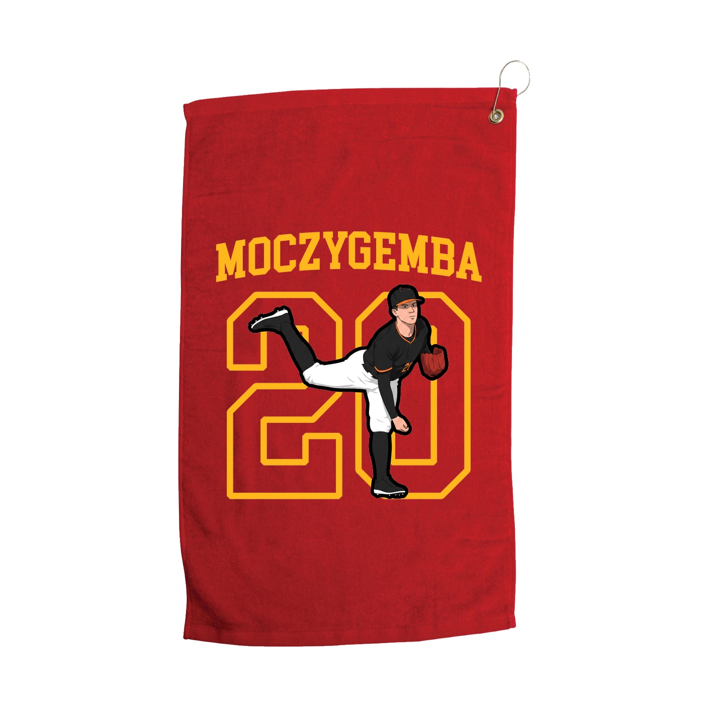 Golf Towel — Shirsey in Red