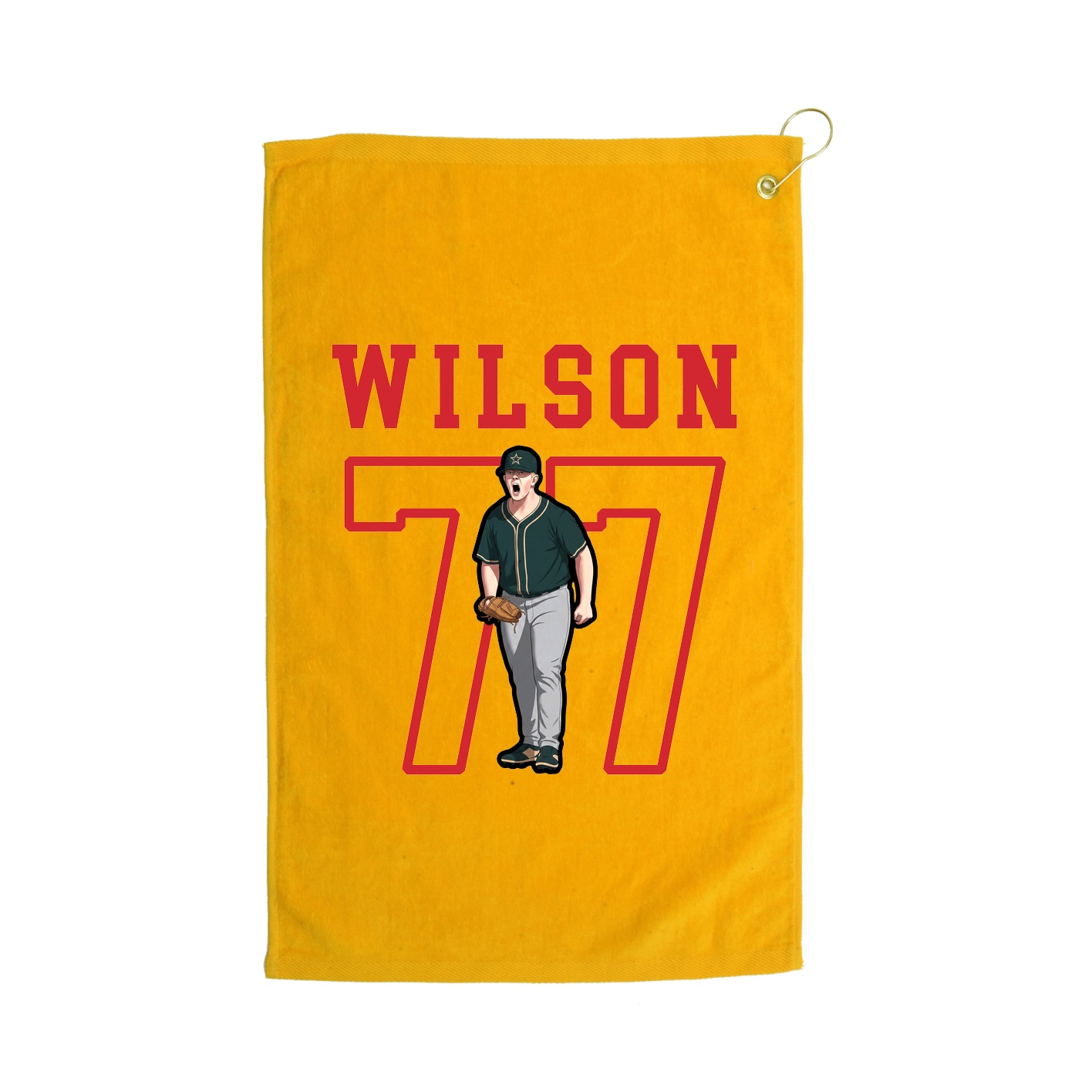 Golf Towel — Shirsey in Gold