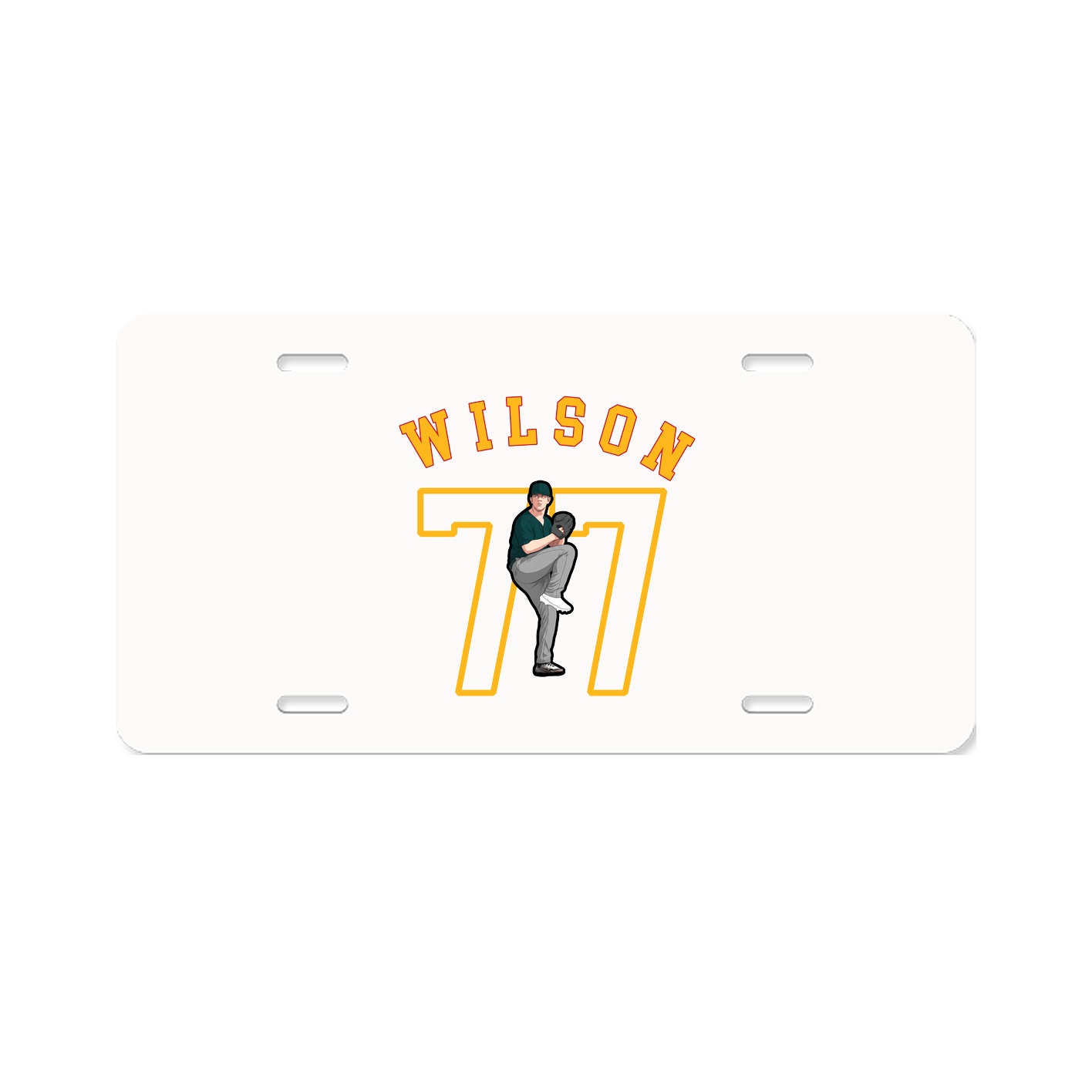 License Plate — Shirsey Arch in Classic