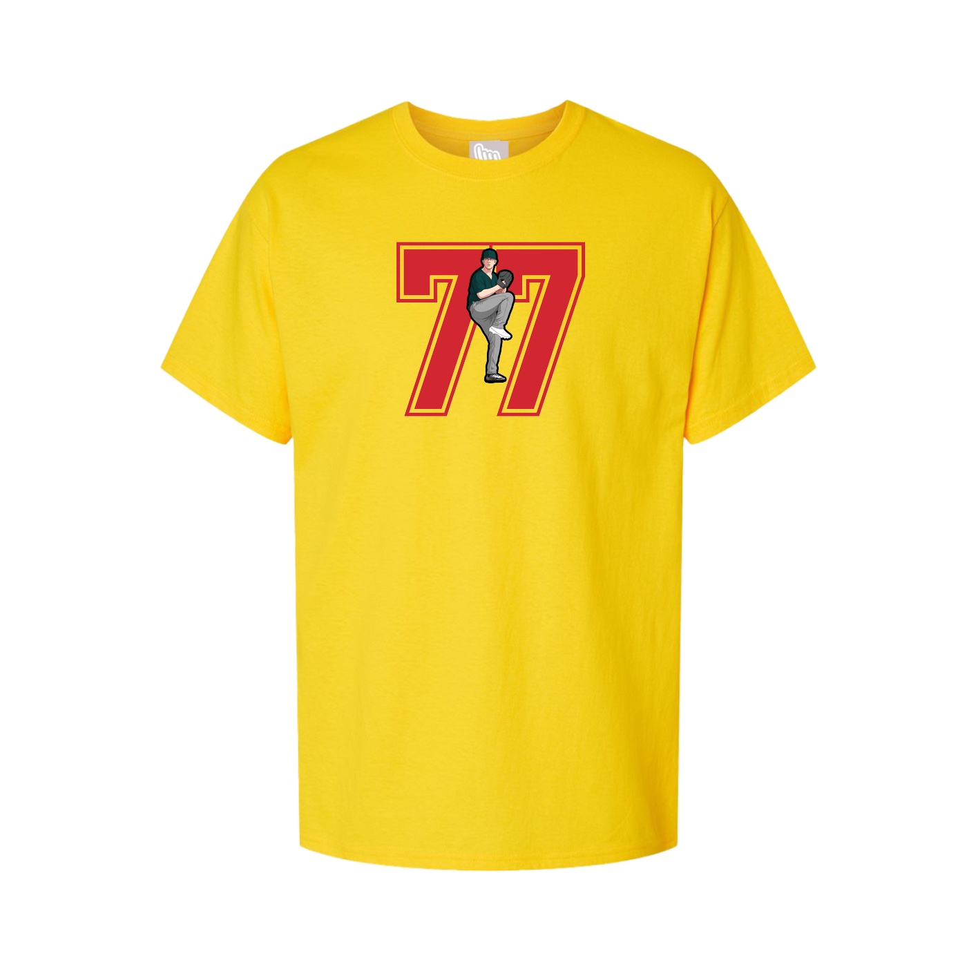 Tee — Number in Gold