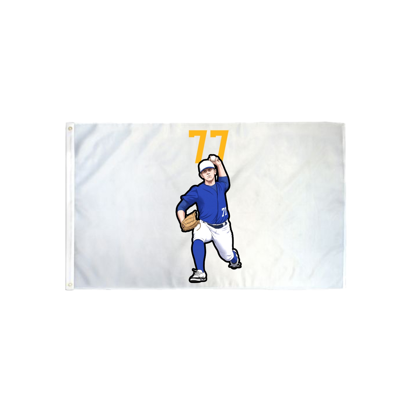 3x5 Flag — Number Top in Classic
