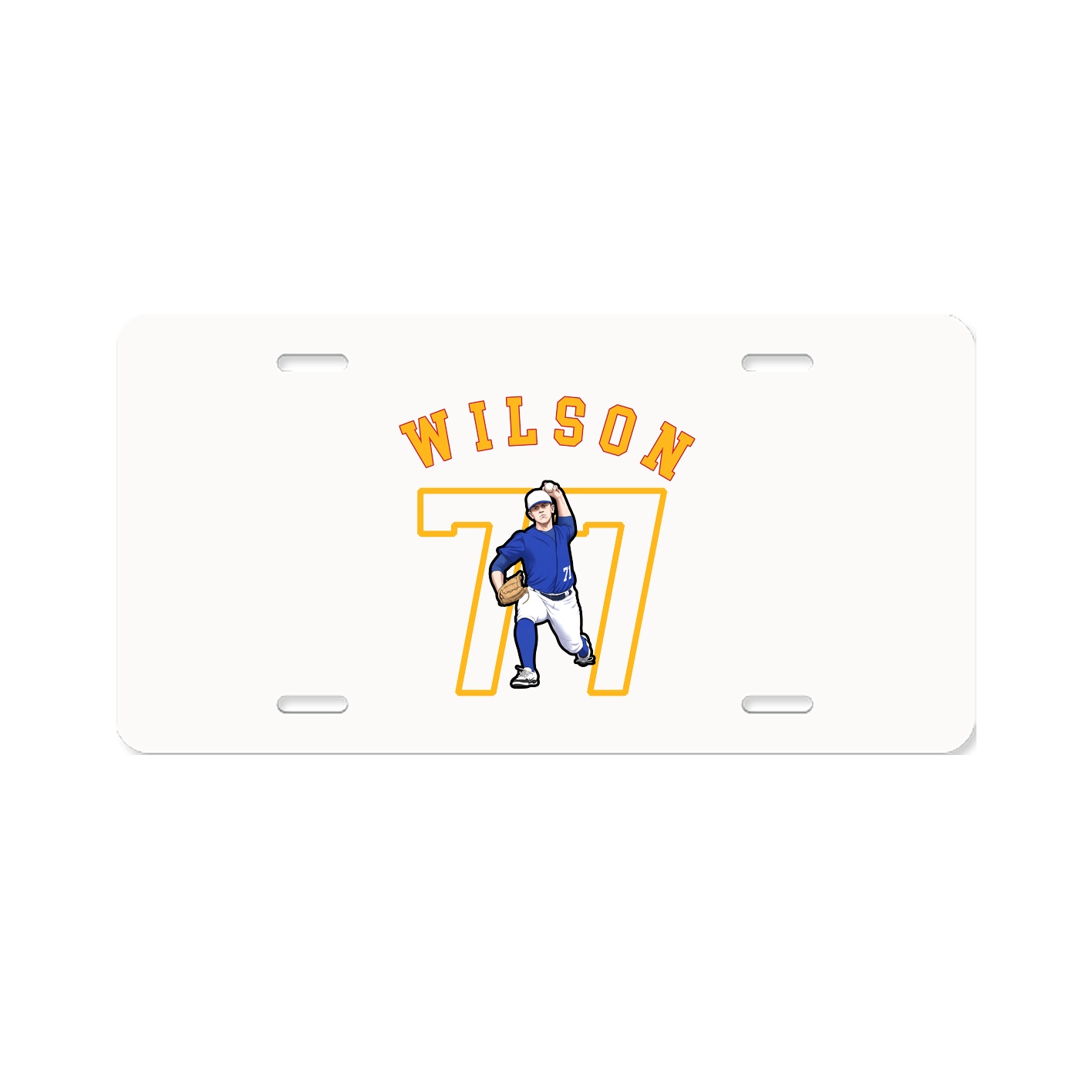 License Plate — Shirsey Arch in Classic