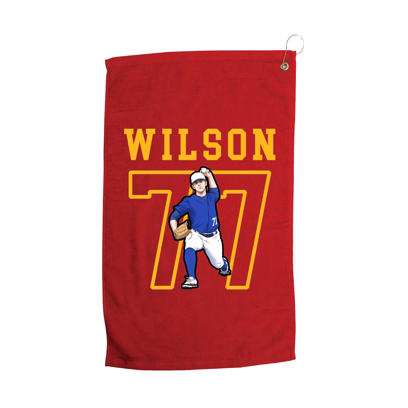 Golf Towel — Shirsey in Red