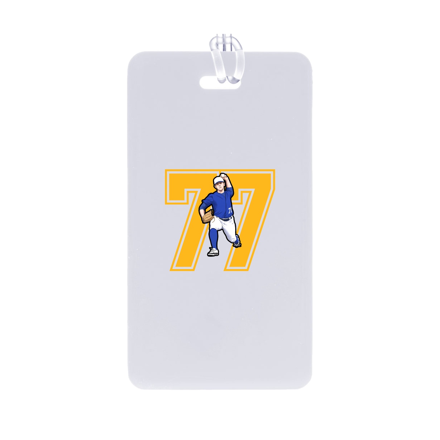 Bag Tag — Number in Classic