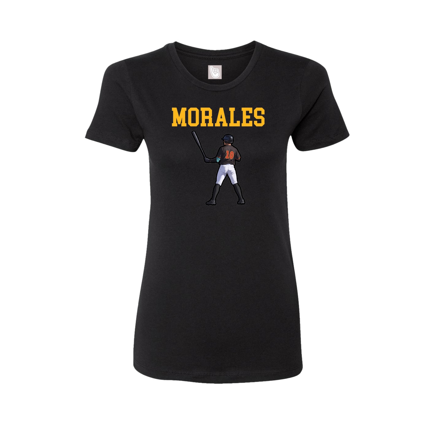 Fitted Women's Tee — Shirsey in Black