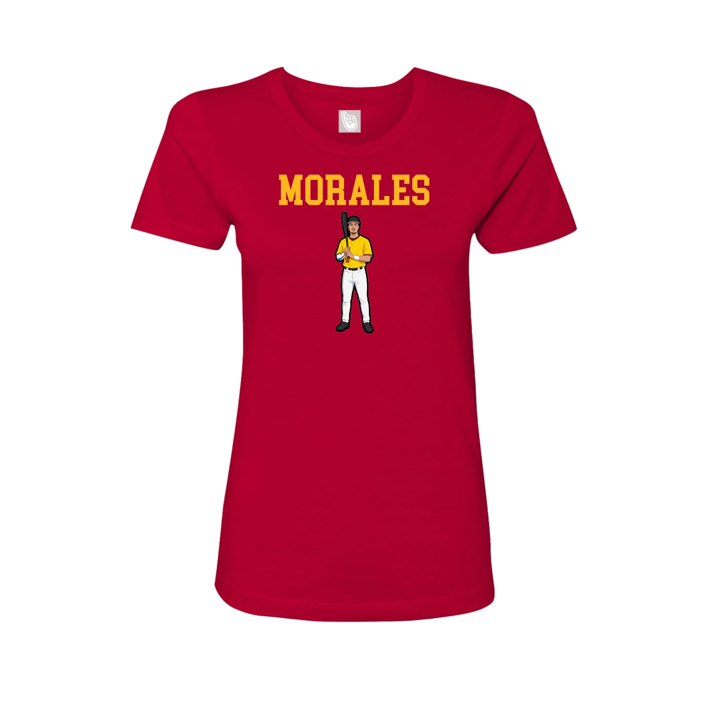 Fitted Women's Tee — Shirsey in Red