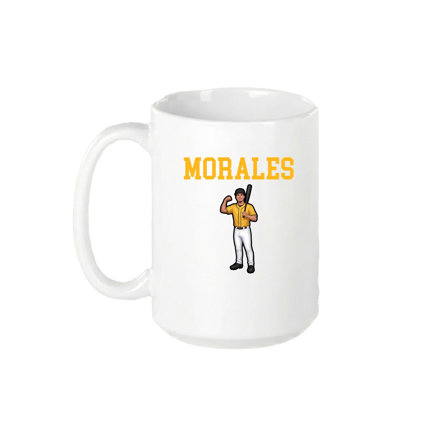 15oz Coffee Mug — Shirsey in White