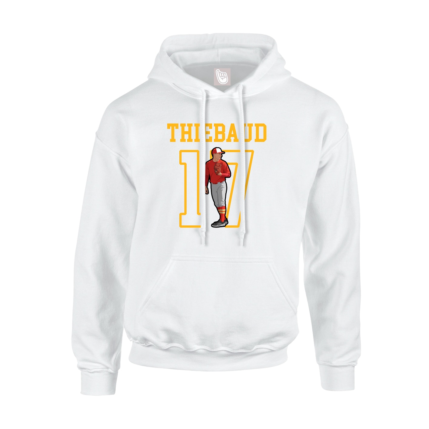 Hoodie — Shirsey in White