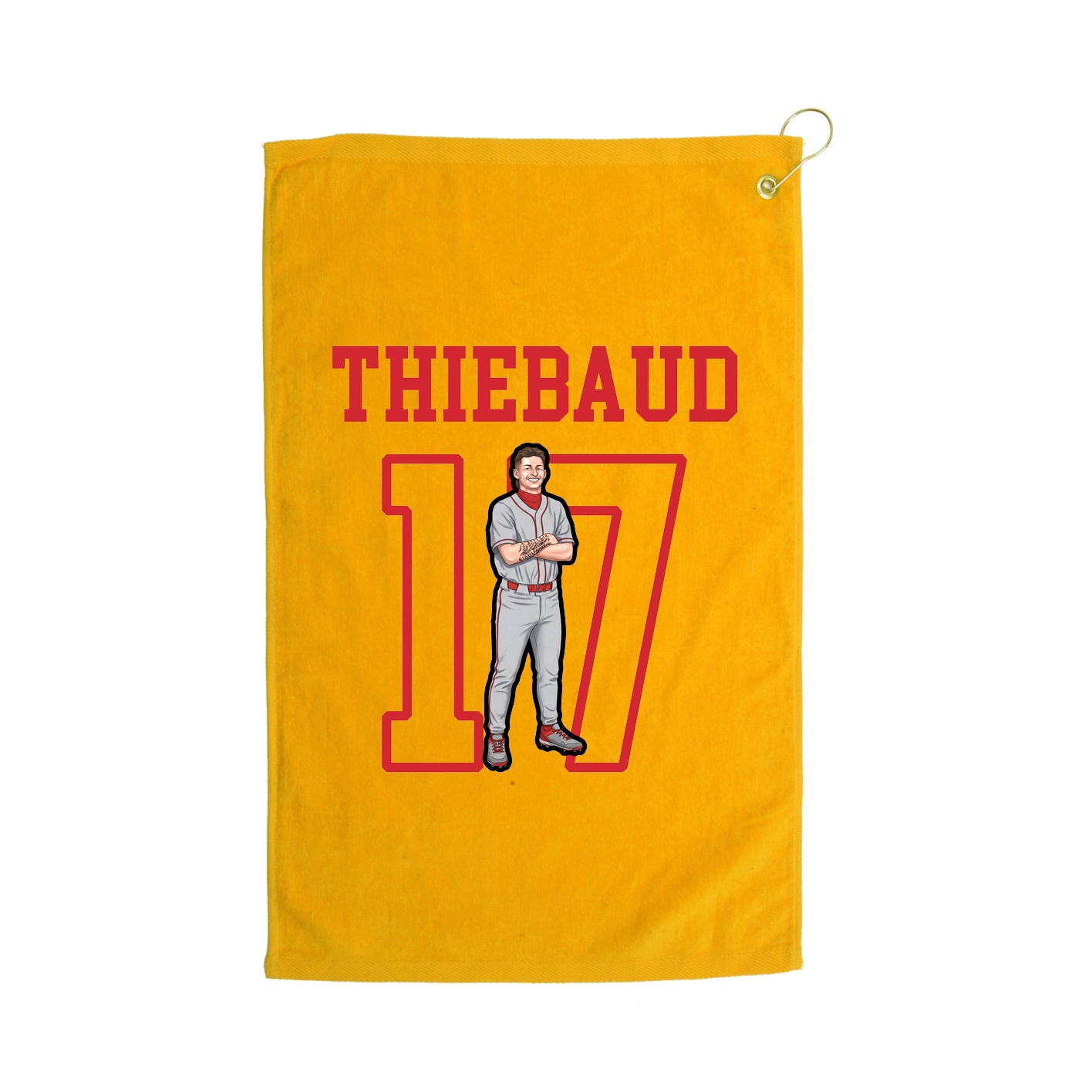Golf Towel — Shirsey in Gold