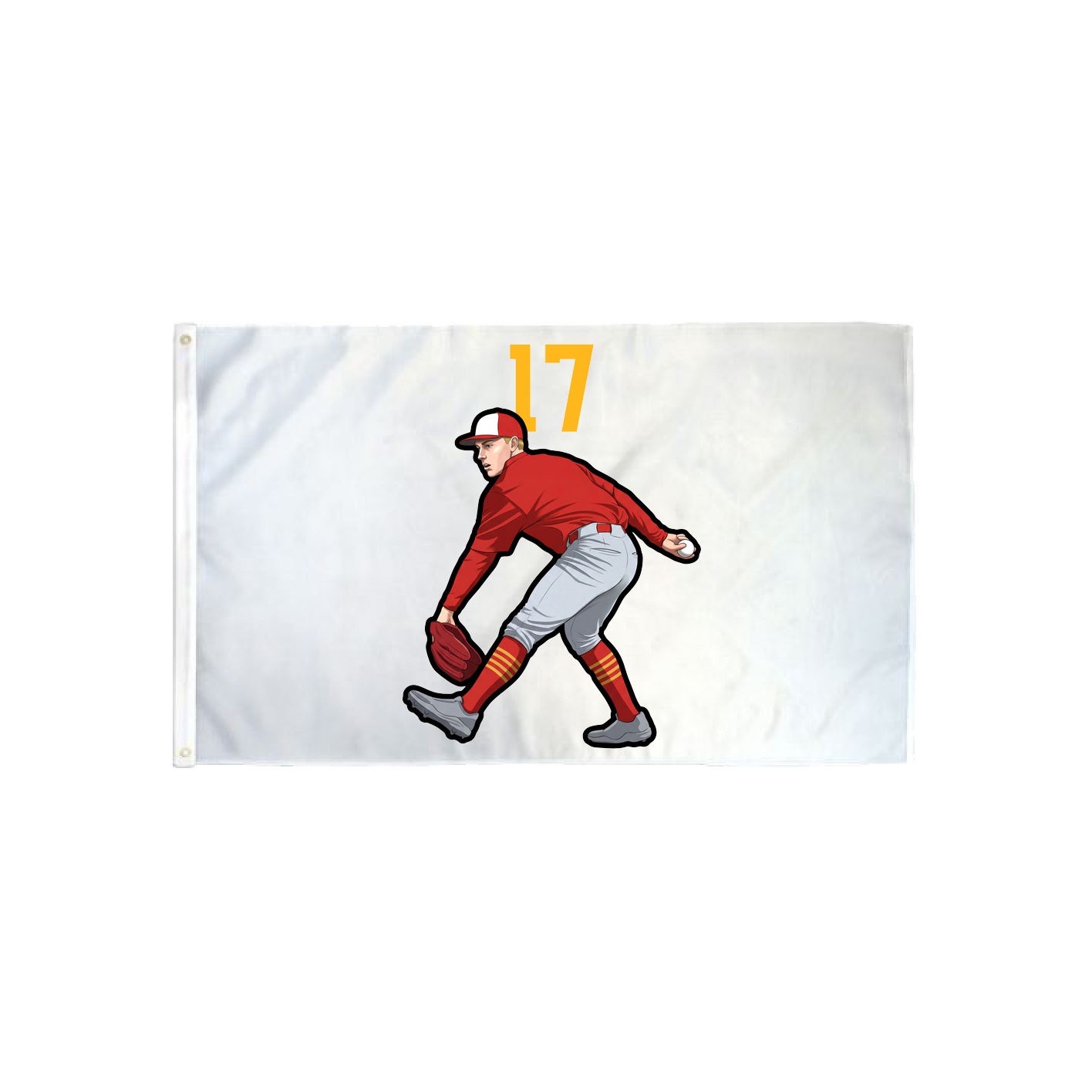 3x5 Flag — Number Top in Classic