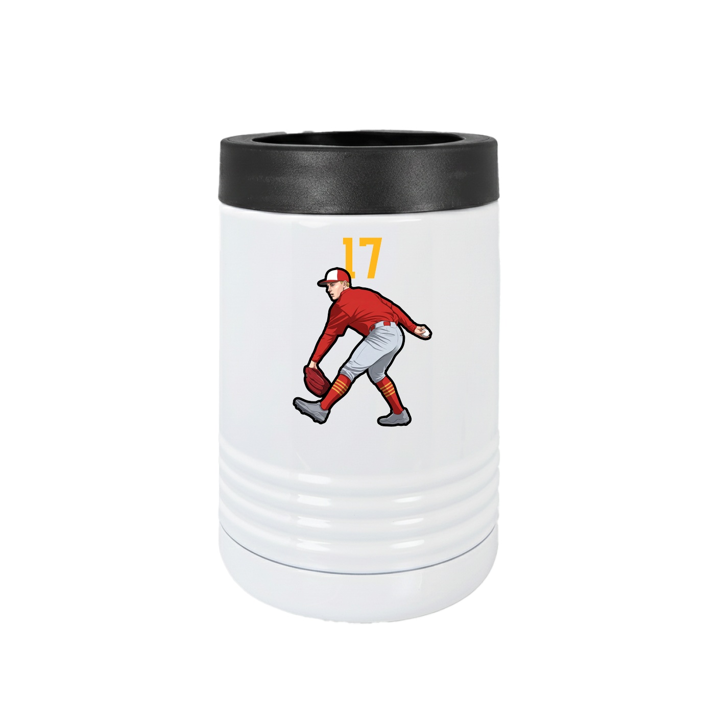 Beverage Holder — Number Top in White