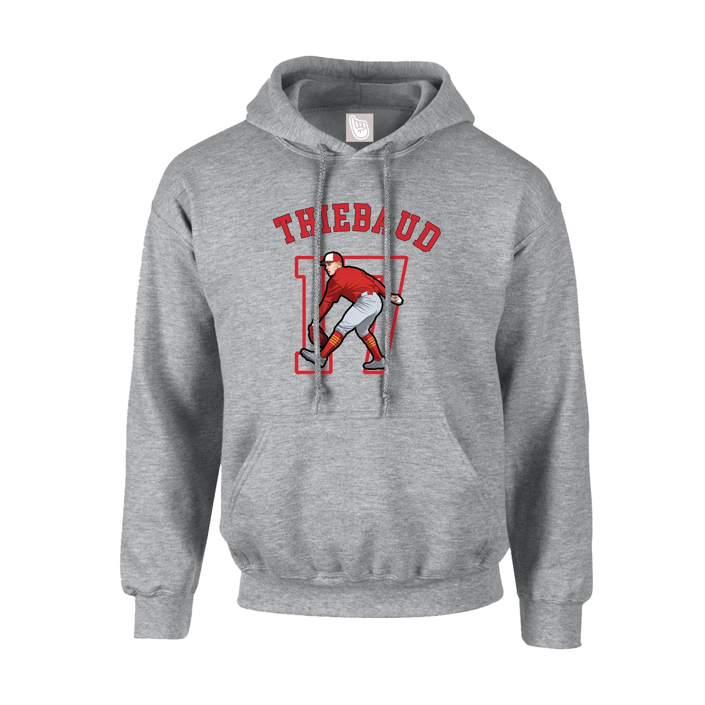 Hoodie — Shirsey Arch in Grey