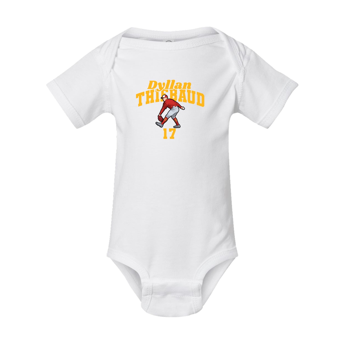 Baby Onesie — Signature Arch in White