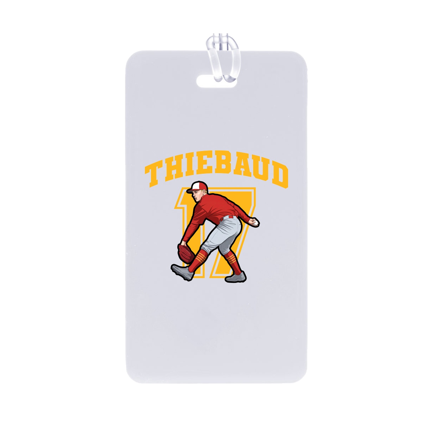 Bag Tag — Number in Classic