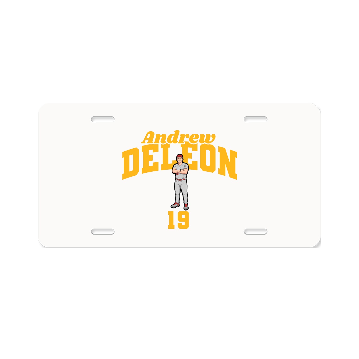 License Plate — Signature Arch in Classic