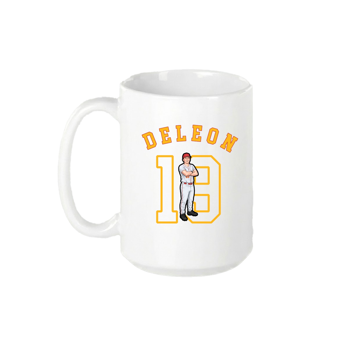 15oz Coffee Mug — Shirsey Arch in White