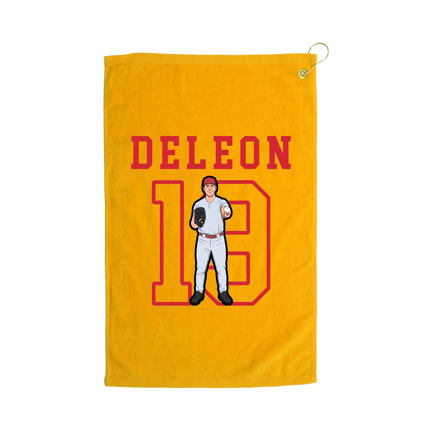 Golf Towel — Shirsey in Gold