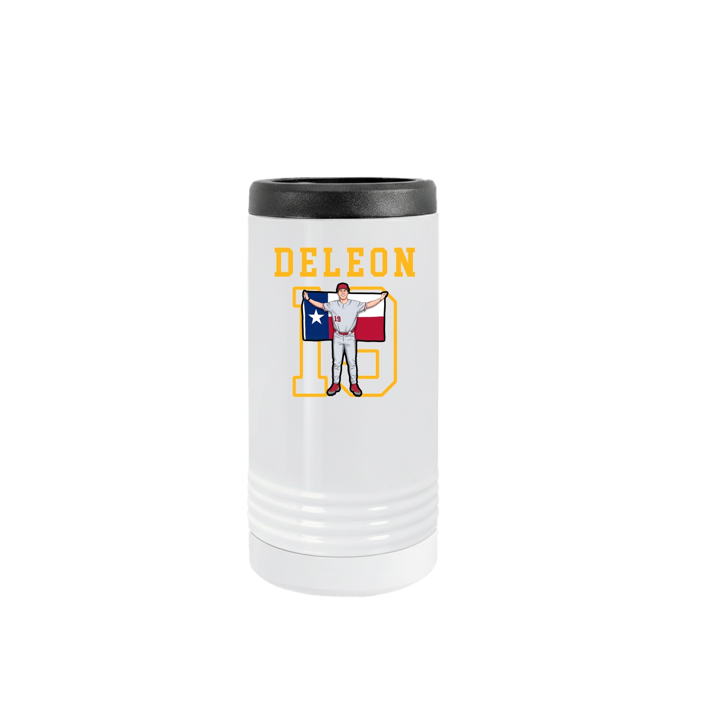 Slim Beverage Holder — Shirsey in White