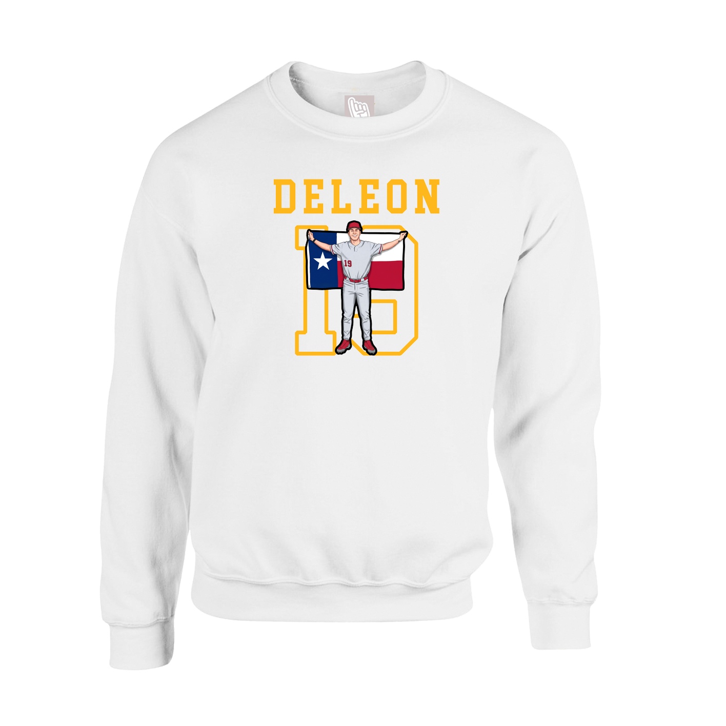Fleece Crew — Shirsey in White