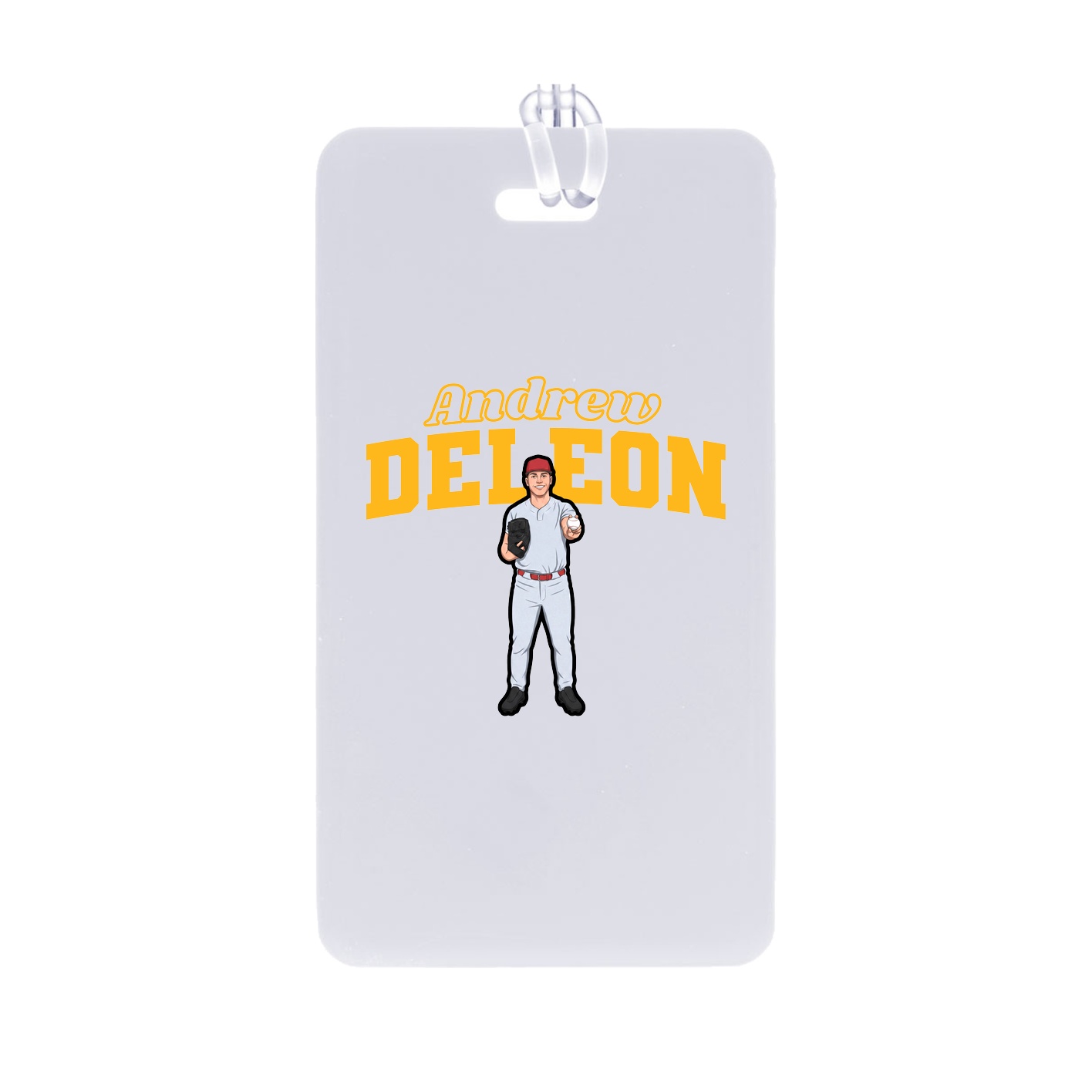 Bag Tag — Name Arch in Classic