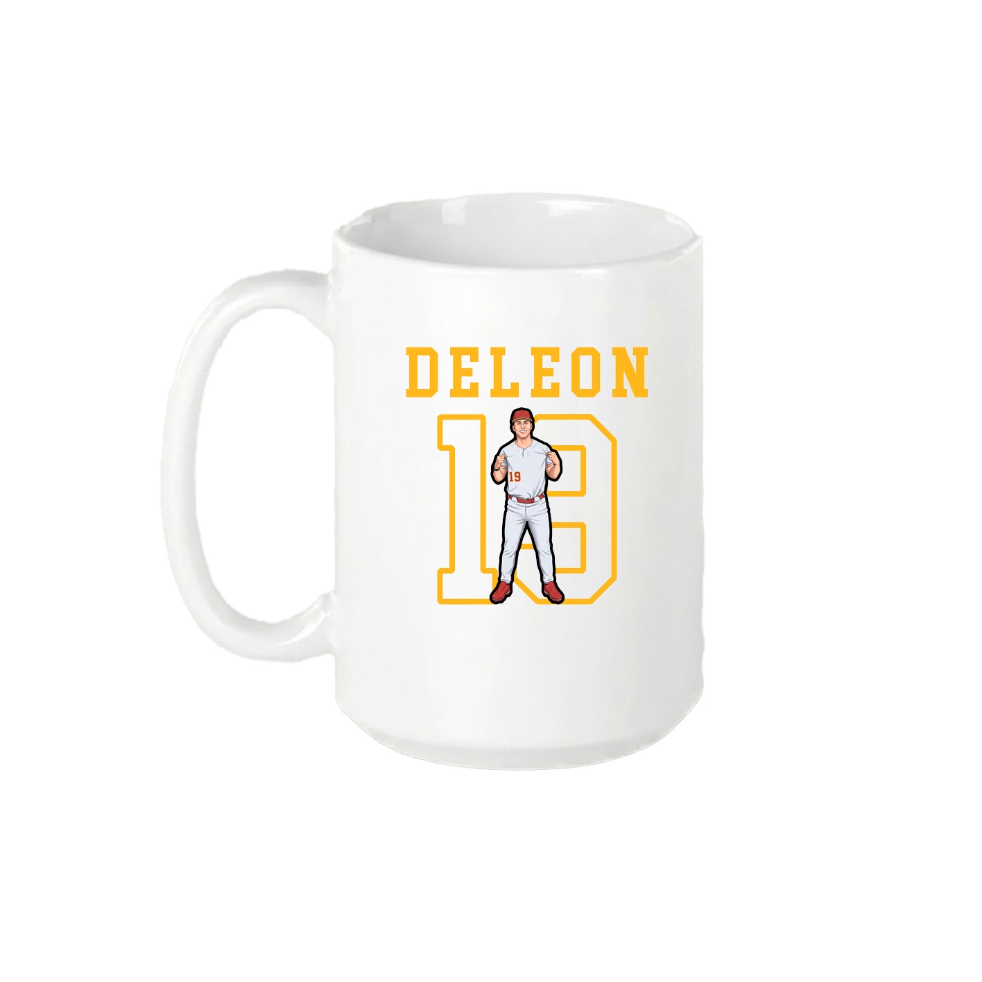 15oz Coffee Mug — Shirsey in White