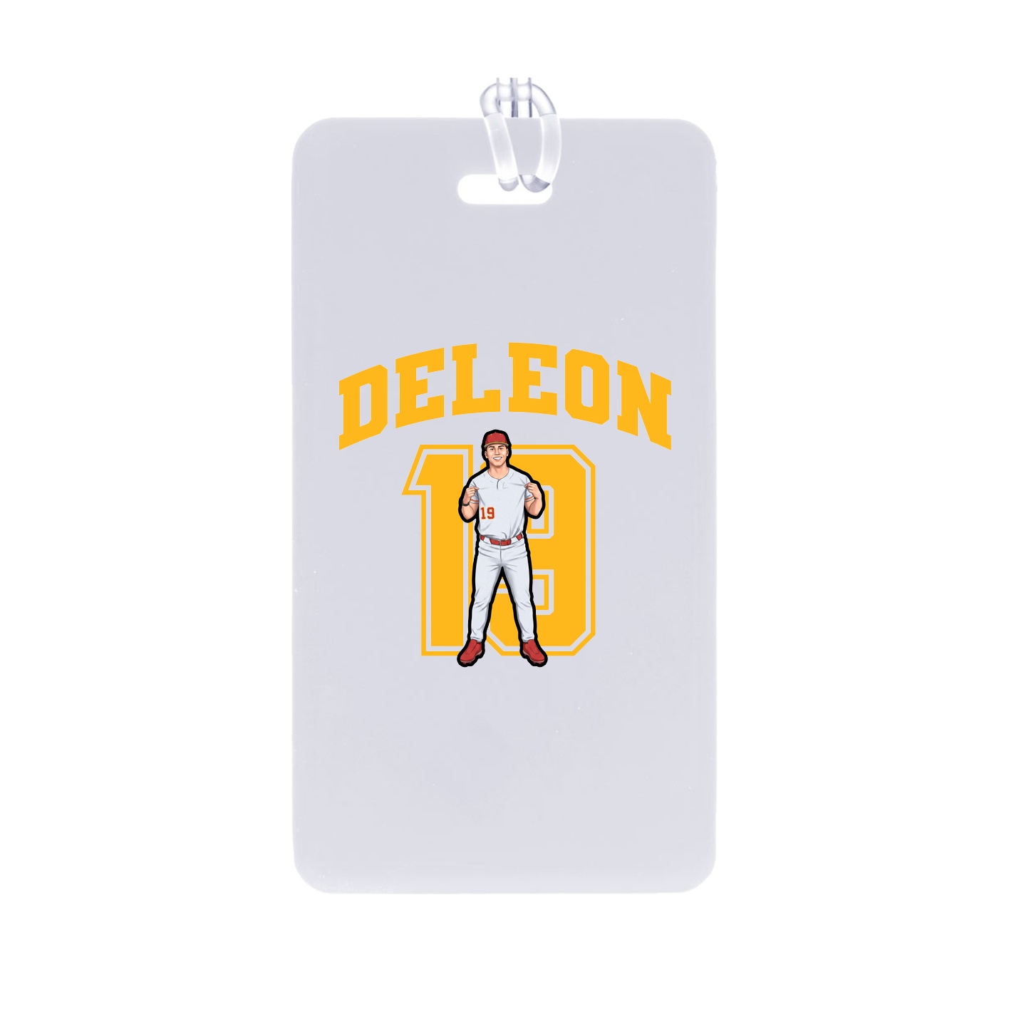 Bag Tag — Number in Classic
