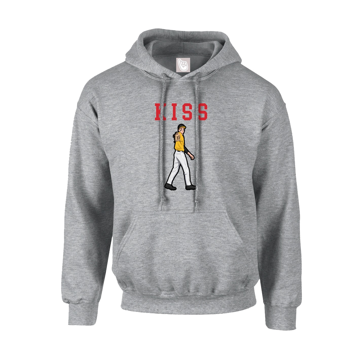 Youth Hoodie — Shirsey in Grey