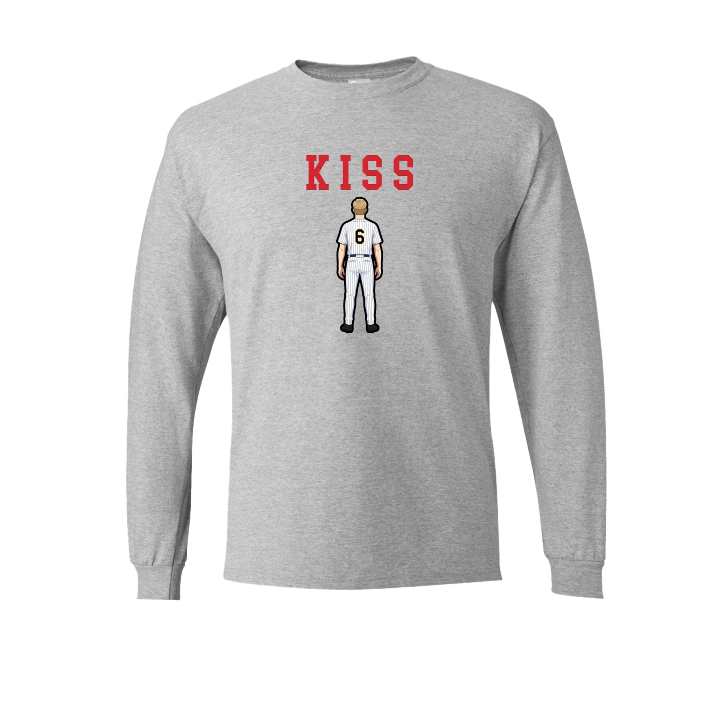 Long Sleeve Tee — Shirsey in Grey