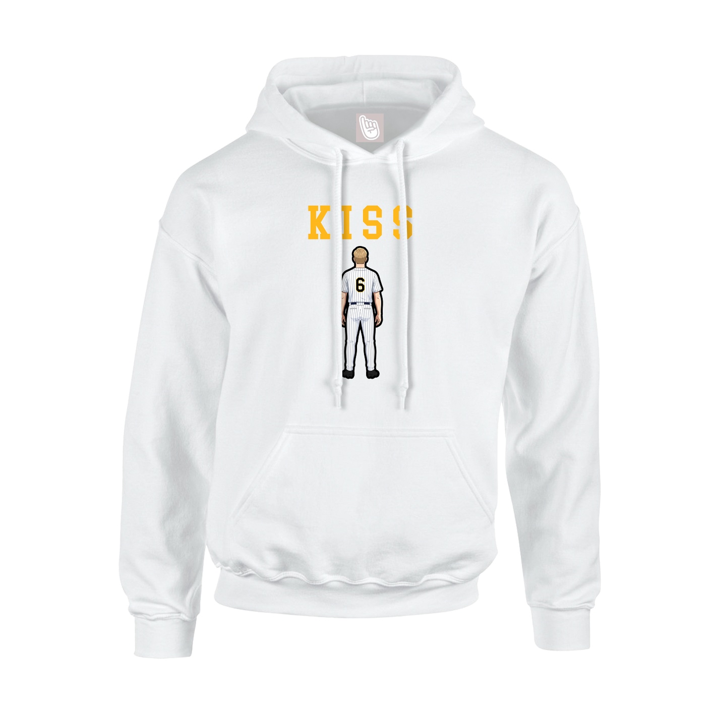 Youth Hoodie — Shirsey in White