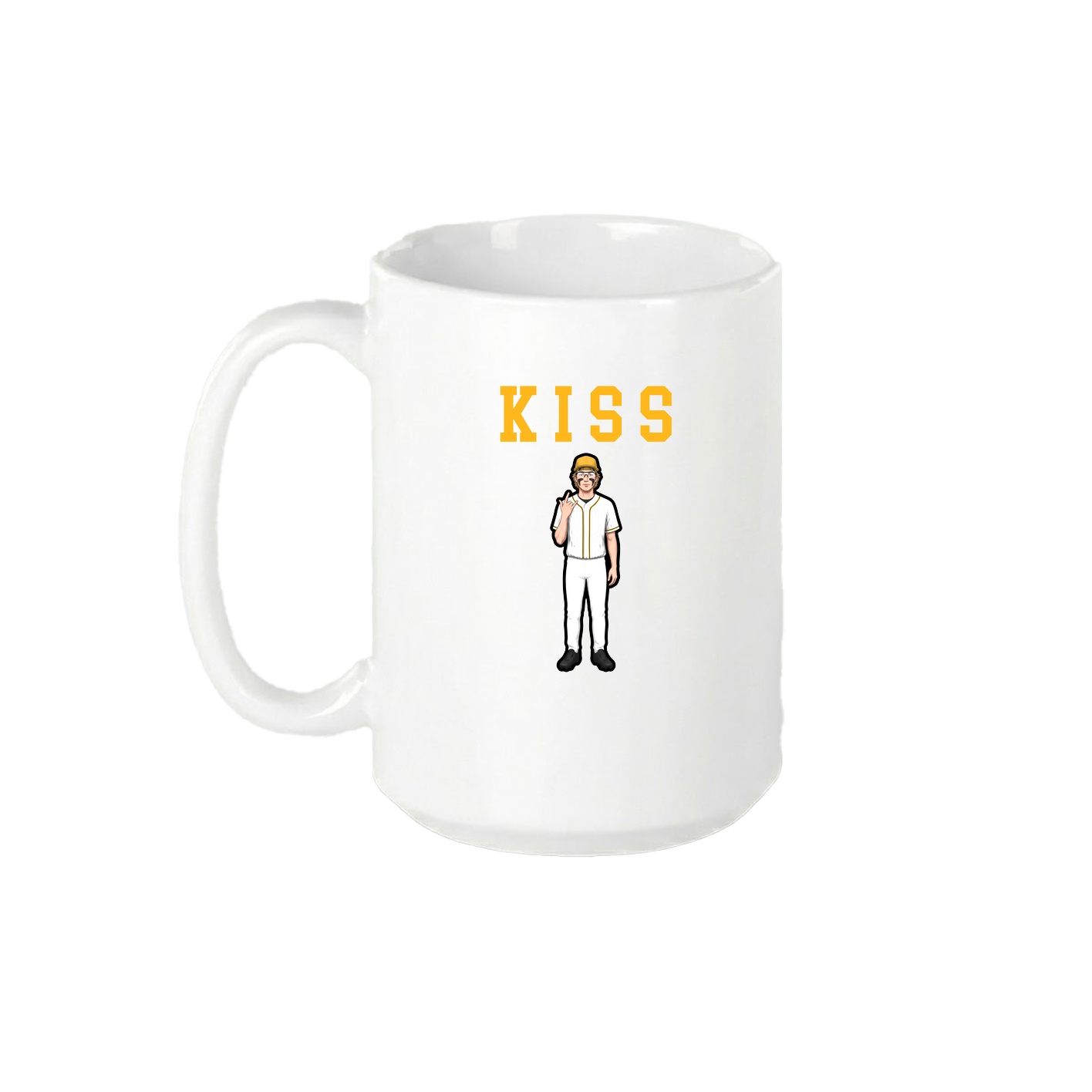 15oz Coffee Mug — Shirsey in White