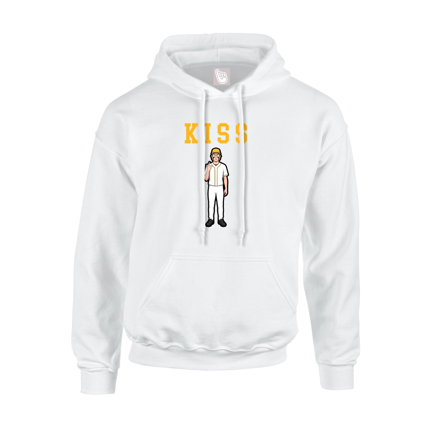 Hoodie — Shirsey in White