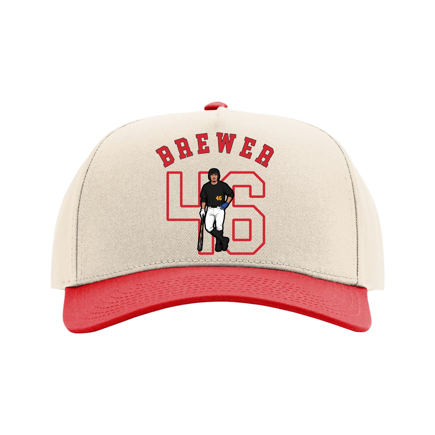 Full Fabric Five-Panel Champ Cap