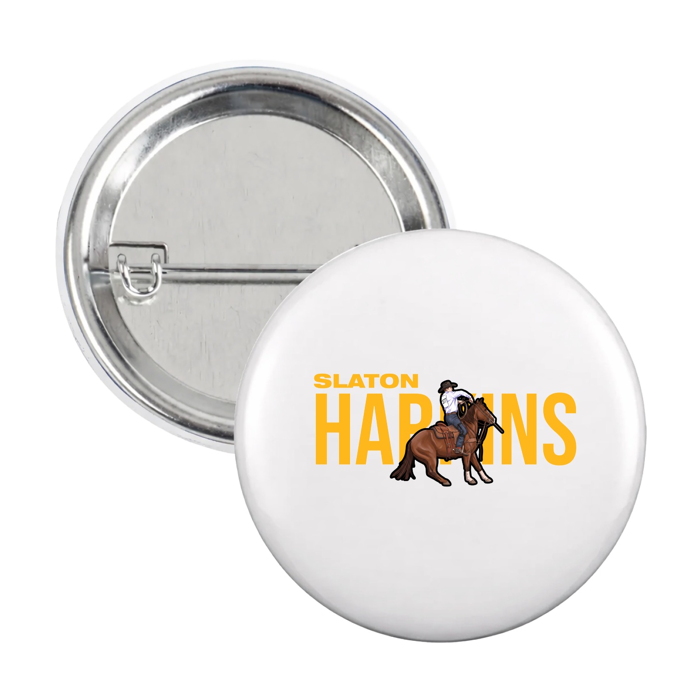 Game Day Button — Player Name in White