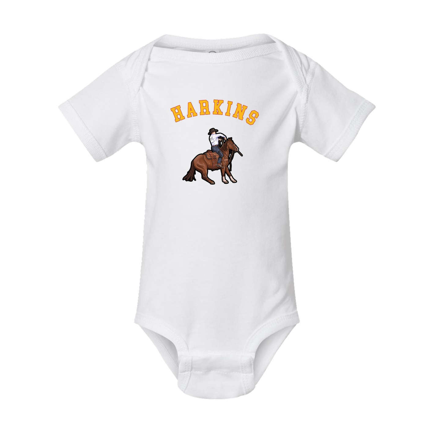 Baby Onesie — Shirsey Arch in White