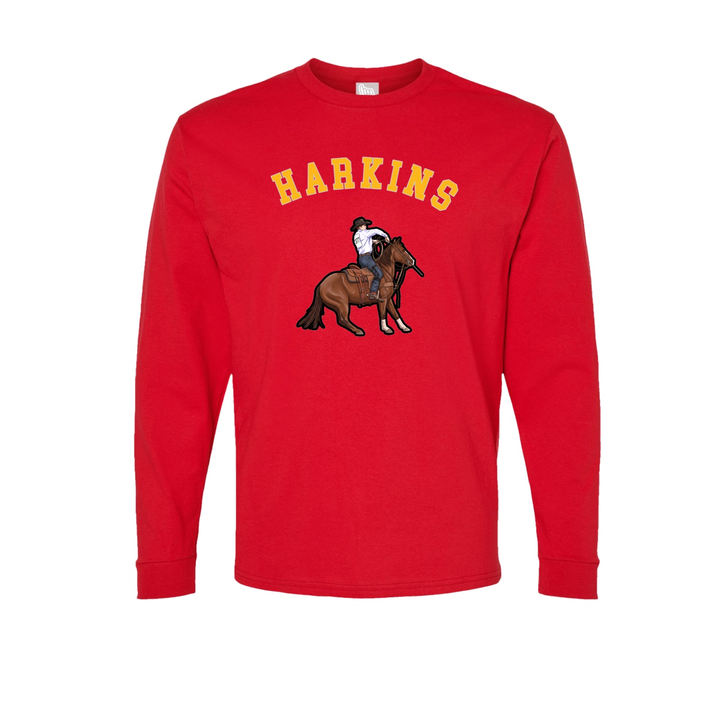 Long Sleeve Tee — Shirsey Arch in Red