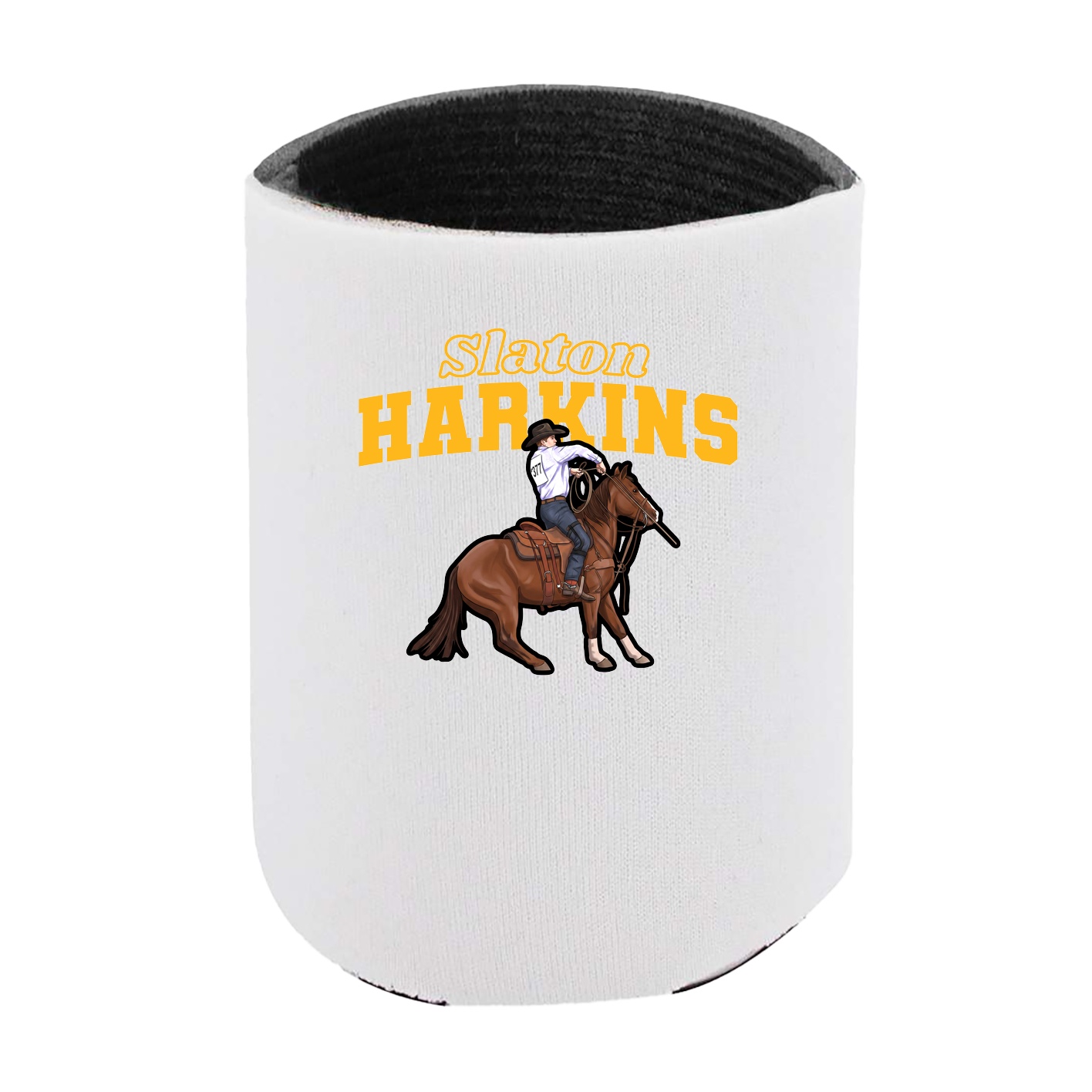 Can Holder — Name Arch in White
