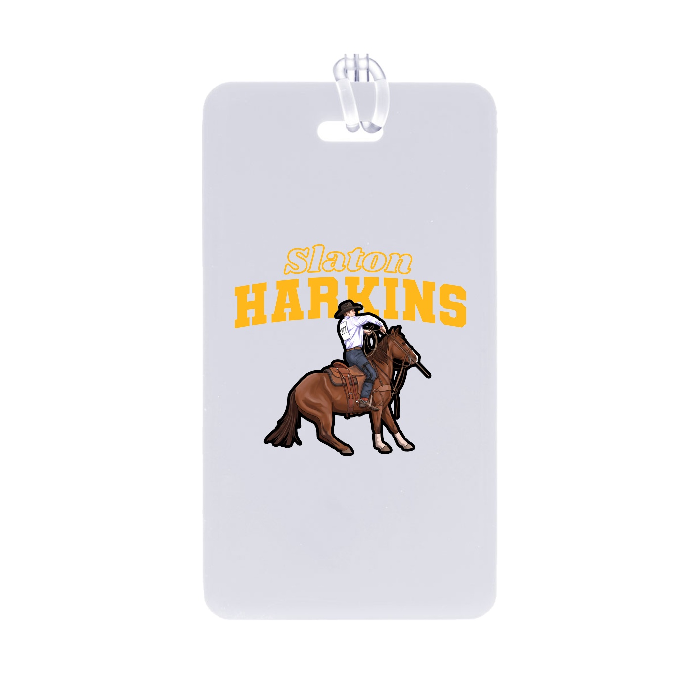 Bag Tag — Name Arch in Classic