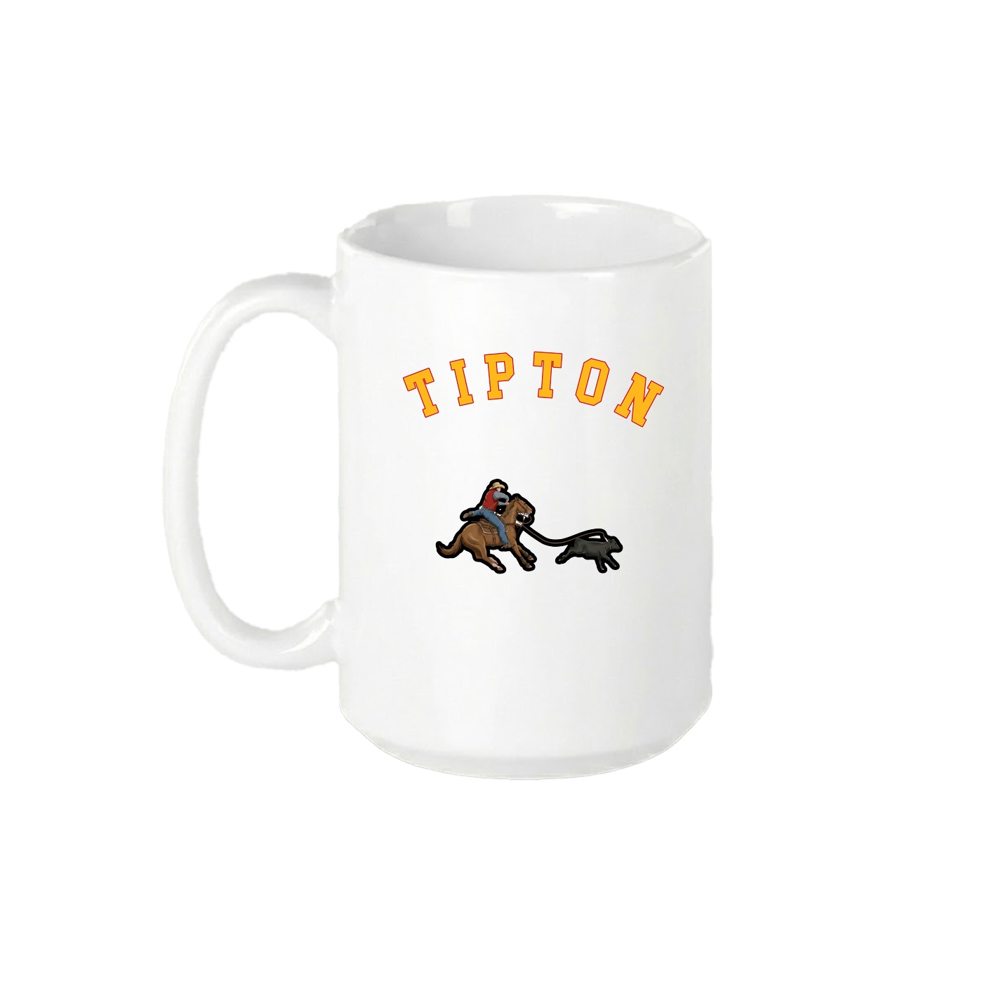 15oz Coffee Mug — Shirsey Arch in White