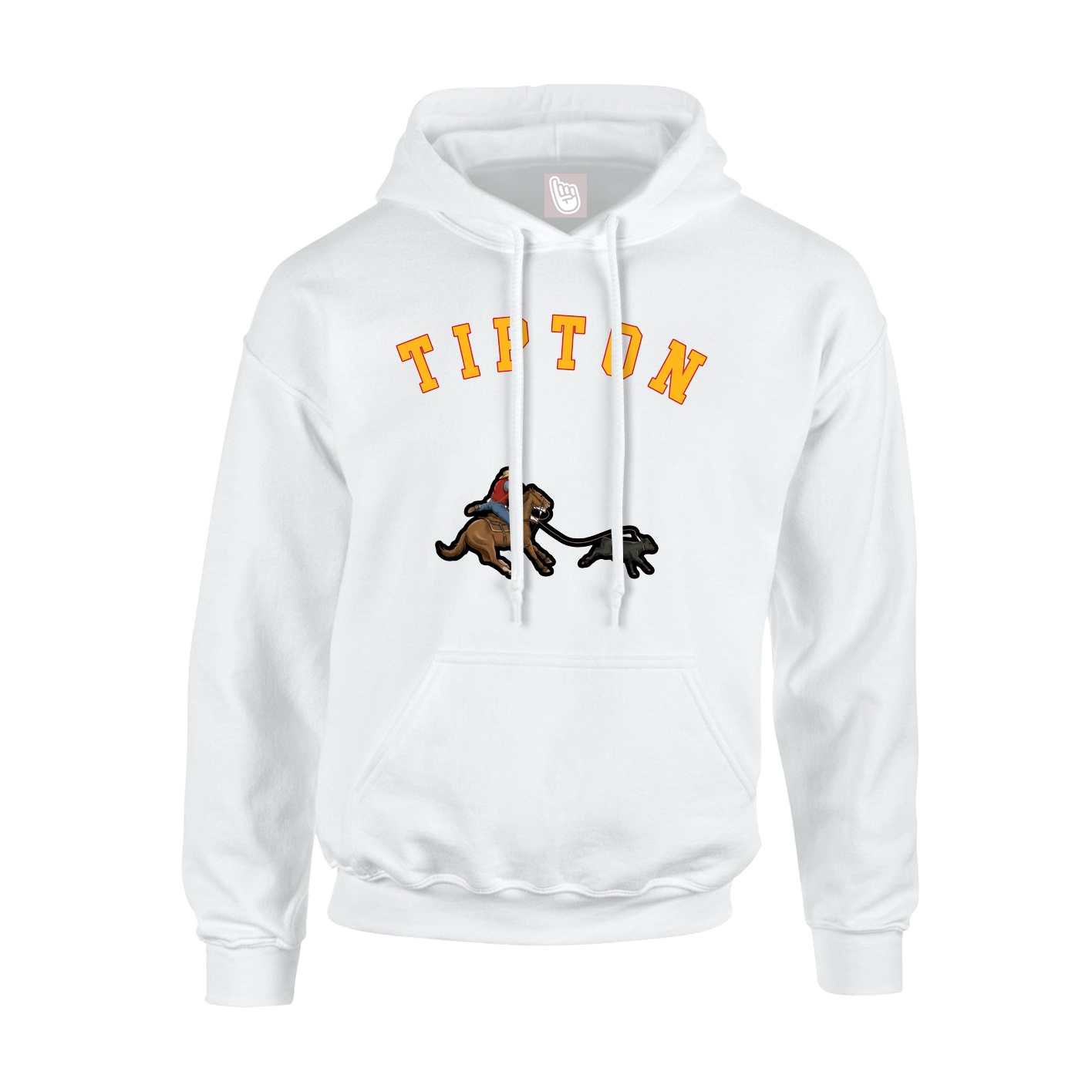 Hoodie — Shirsey Arch in White