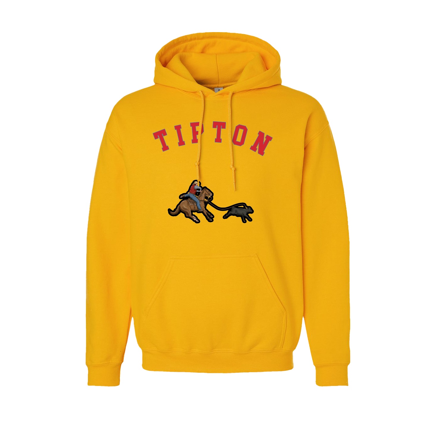 Youth Hoodie — Shirsey Arch in Gold