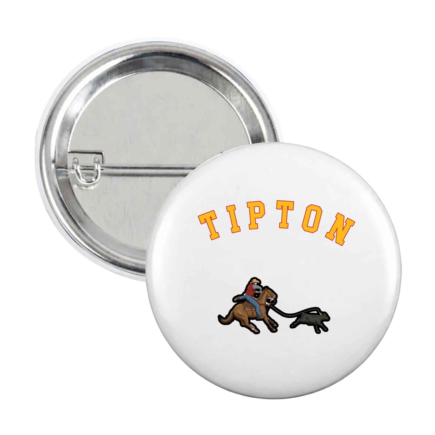 Game Day Button — Shirsey Arch in White